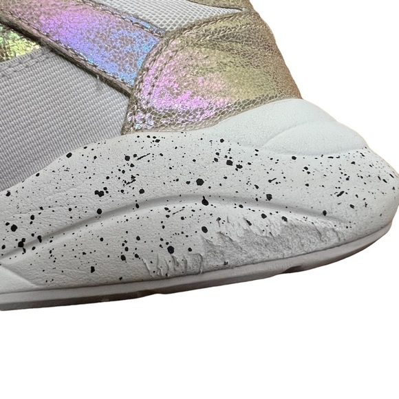 Aldo Anzaldua Gold iridescent Mermaid Metallic Sneaker 8.5 - Picture 13 of 15